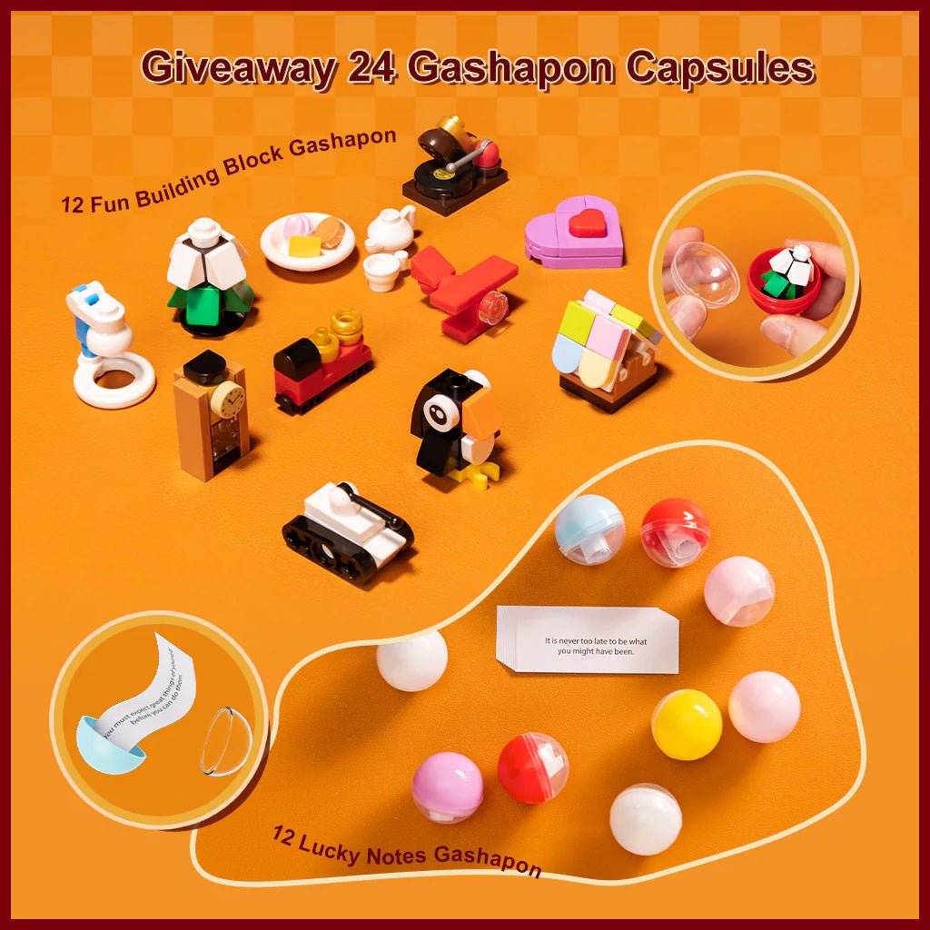 Retro Gumball Machine - 936 pcs - Beanie Games