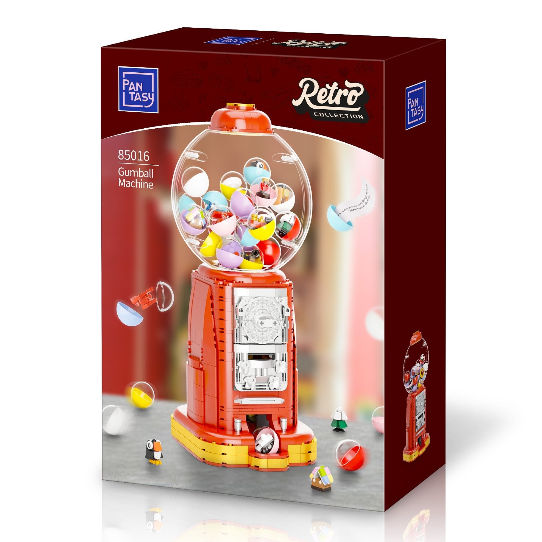 Retro Gumball Machine - 936 pcs - Beanie Games