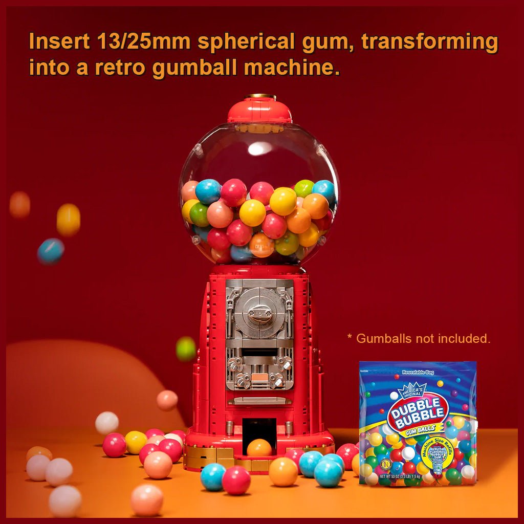Retro Gumball Machine - 936 pcs - Beanie Games