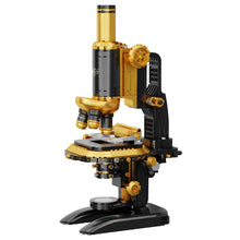 Retro Microscope With Accessories Set - 1107 pcs - Beanie Games