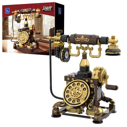 Retro Rotary Telephone - 766 pcs - Beanie Games