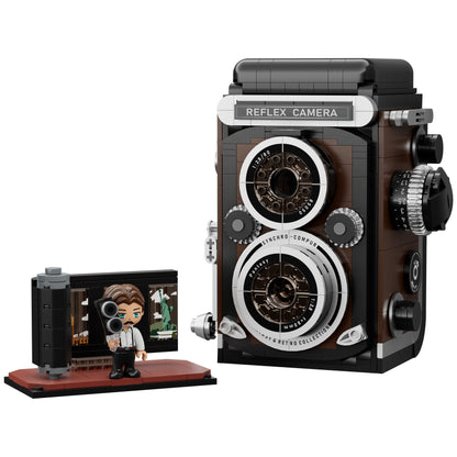 Retro Twin Lens Reflex Camera - 793 pcs - Beanie Games