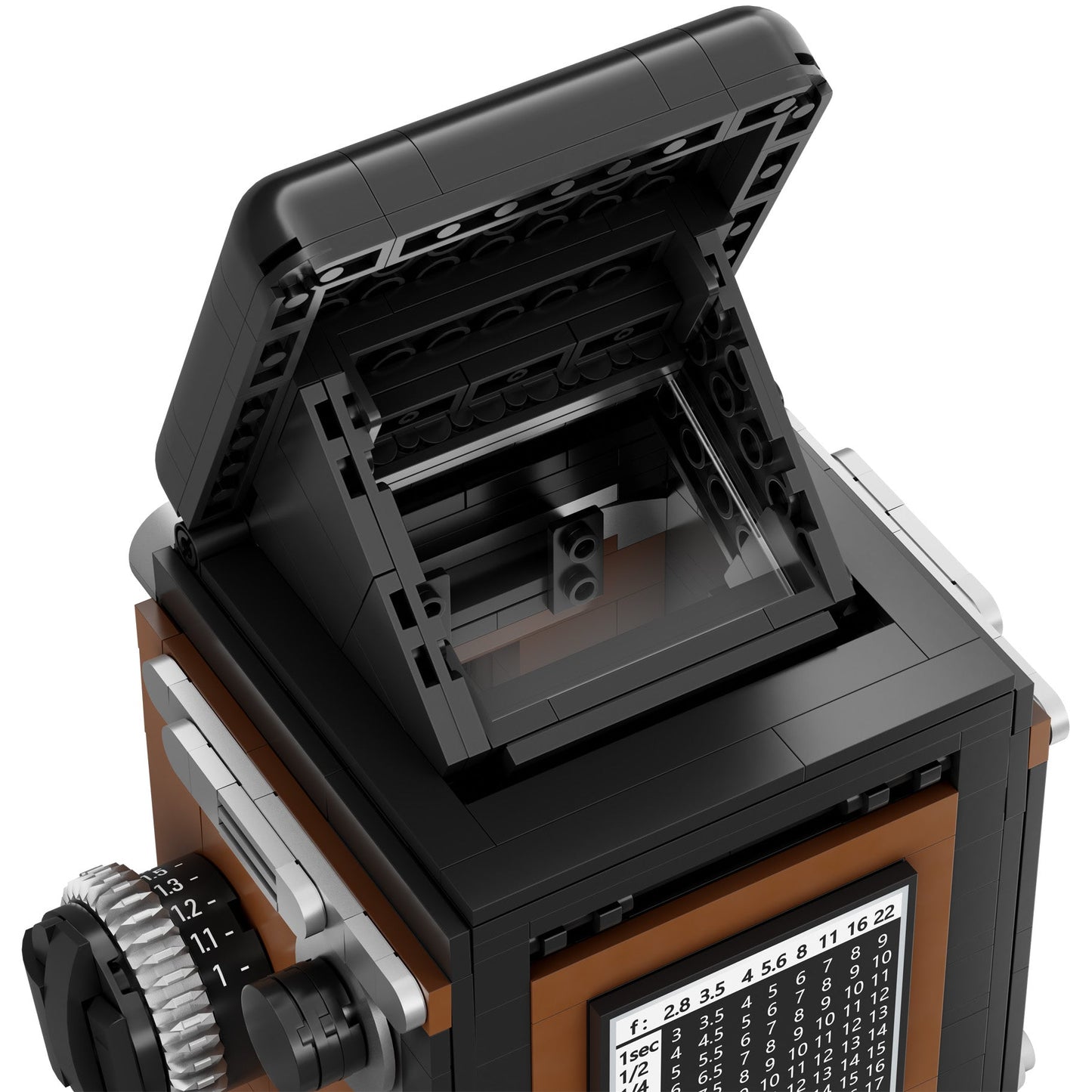 Retro Twin Lens Reflex Camera - 793 pcs - Beanie Games