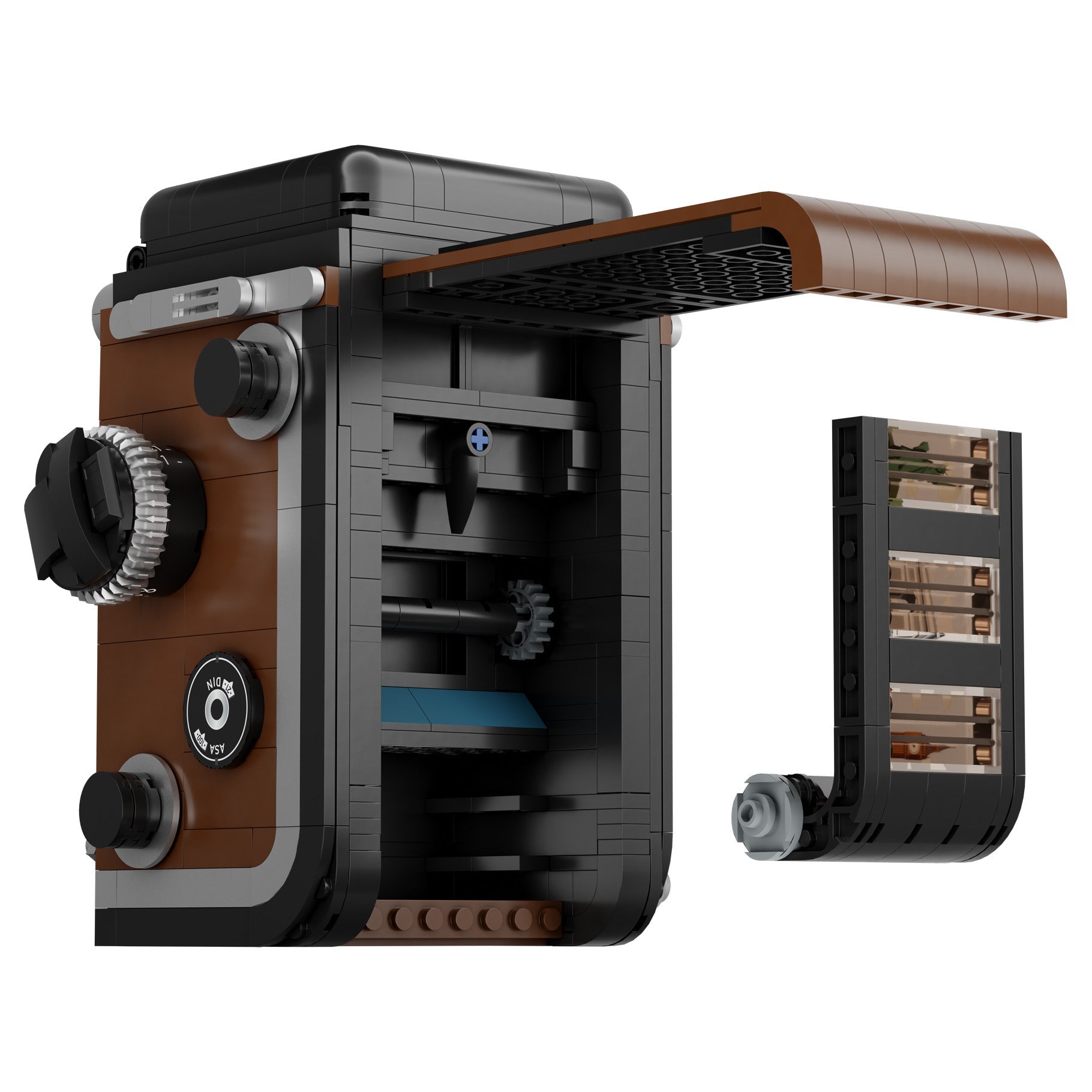 Retro Twin Lens Reflex Camera - 793 pcs - Beanie Games