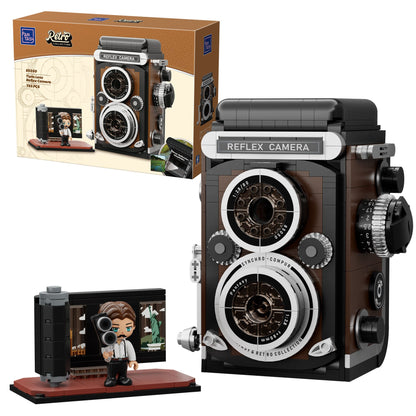 Retro Twin Lens Reflex Camera - 793 pcs - Beanie Games