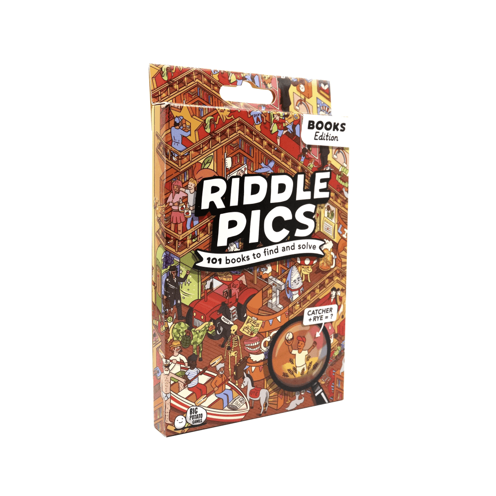 Riddle Pics - Mayhem In The Library - Beanie Games