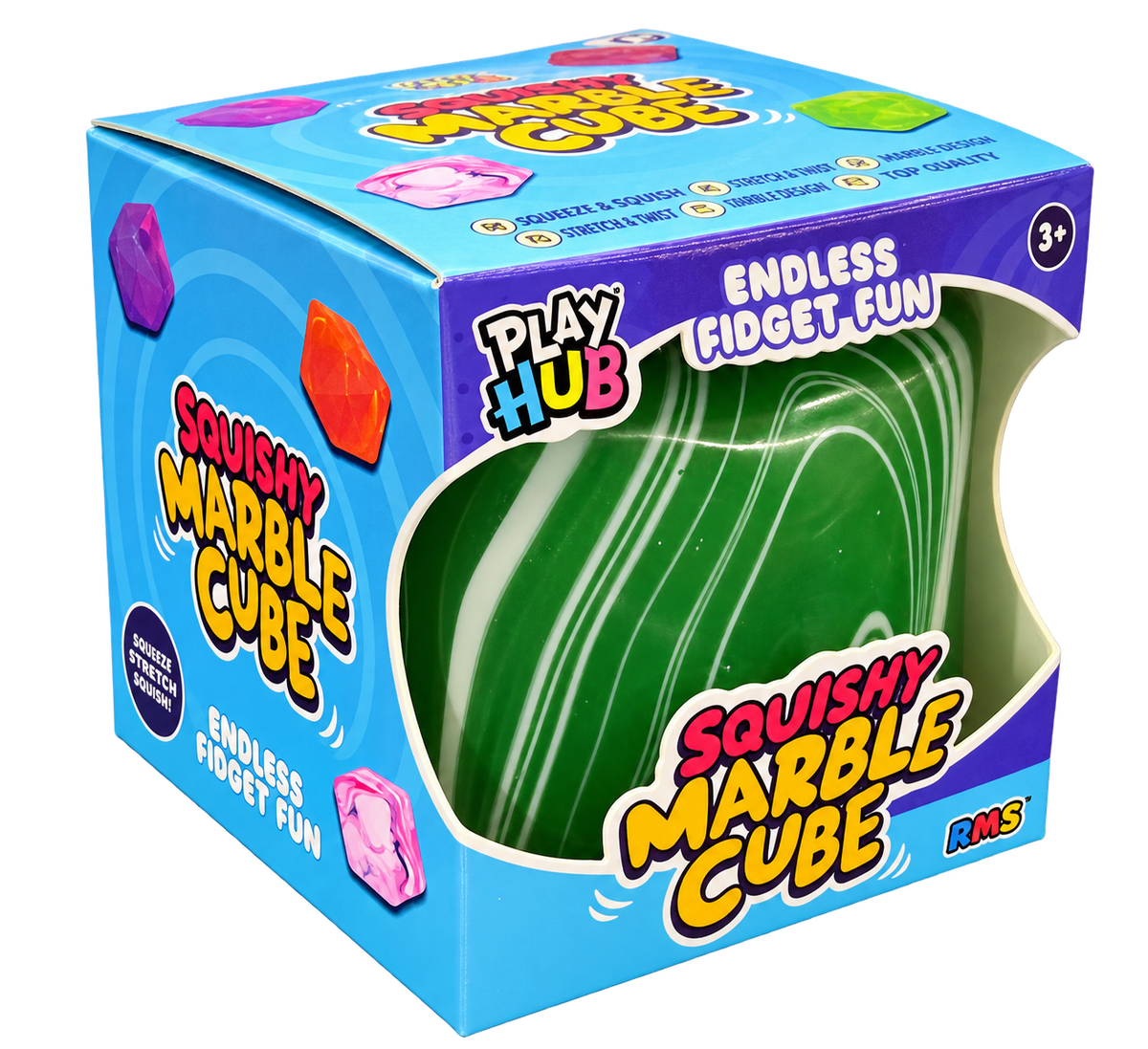 RMS Squishy Marble Cube - Beanie Games