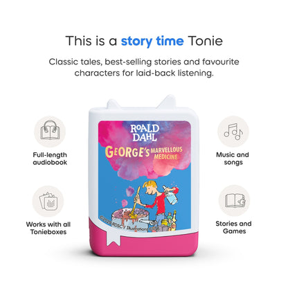 Roald Dahl - George’s Marvellous Medicine (Book Pocket Tonies) - Beanie Games