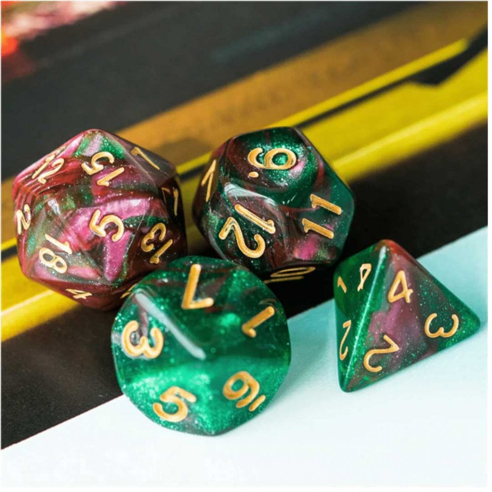 Rose Garden RPG Dice Set - Beanie Games