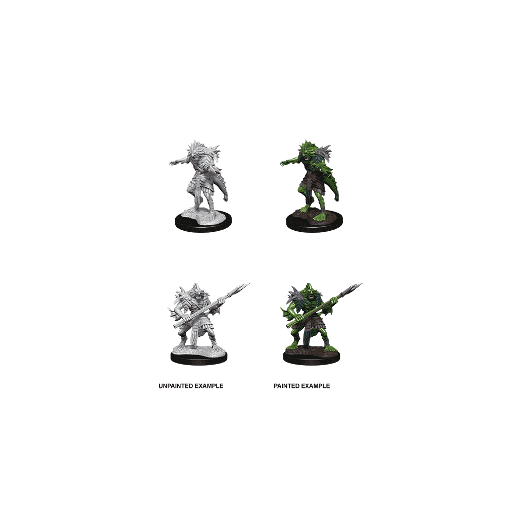 Sahuagin: D&D Nolzur's Marvelous Unpainted Miniatures (W12) - Beanie Games