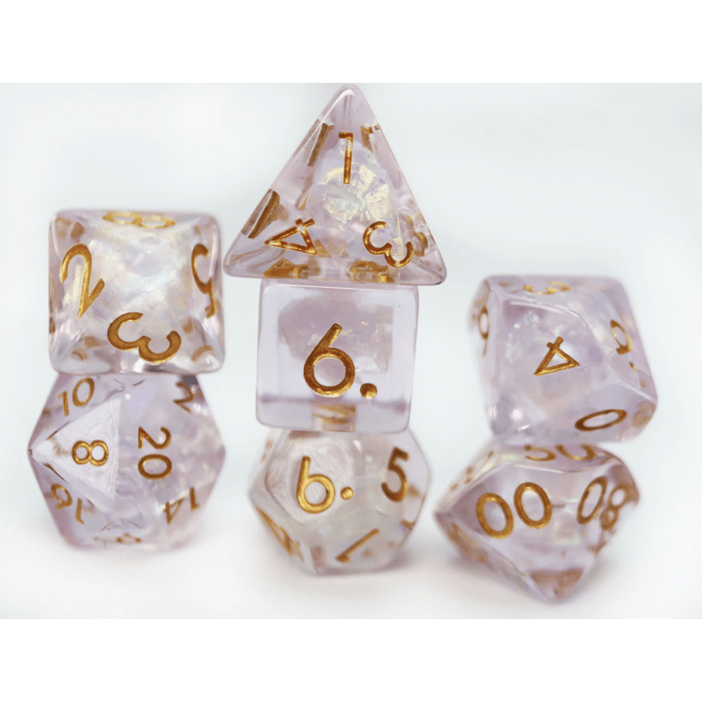 Sakura Petals RPG Dice Set - Beanie Games