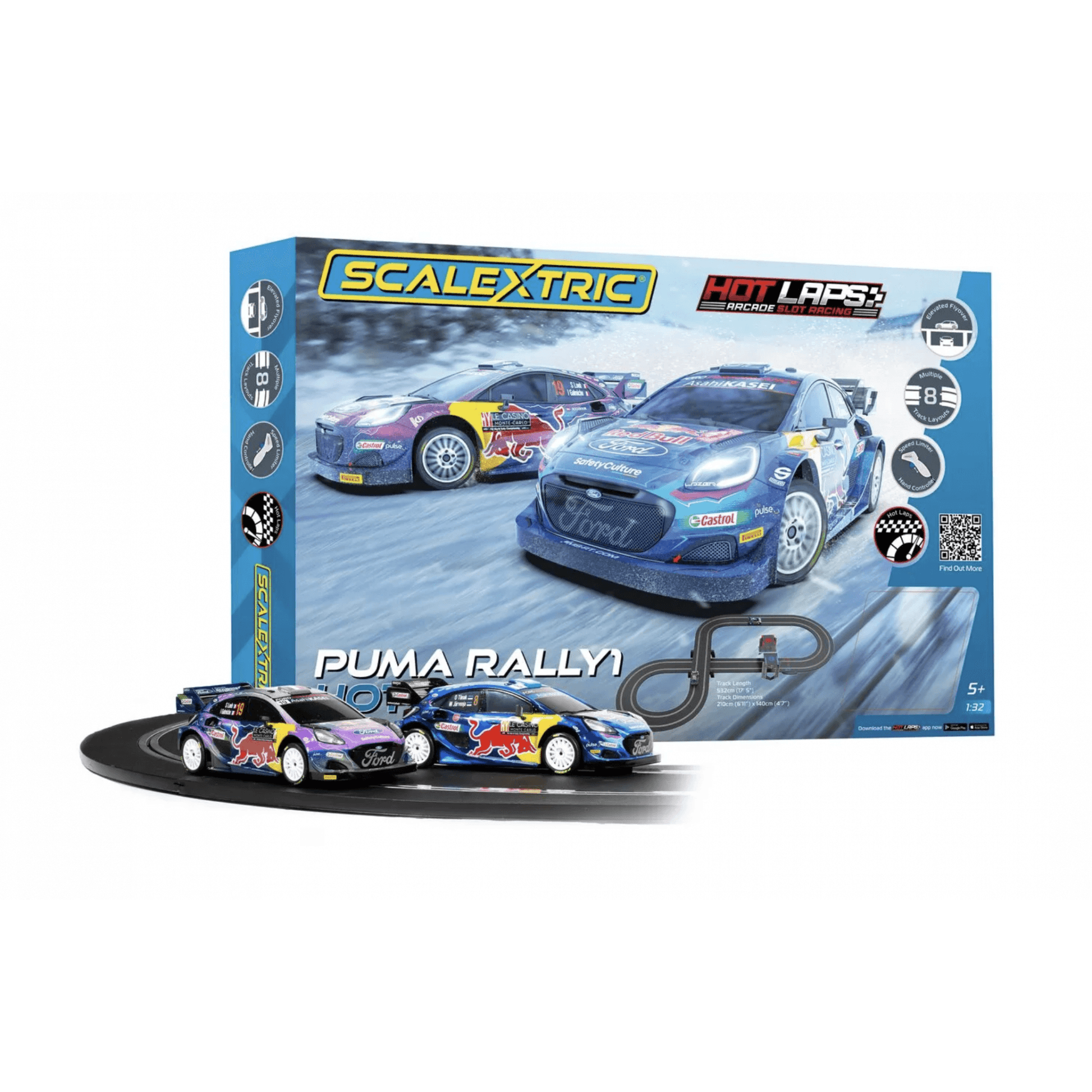 Scalextric Puma WRC Hot Laps Set - Beanie Games