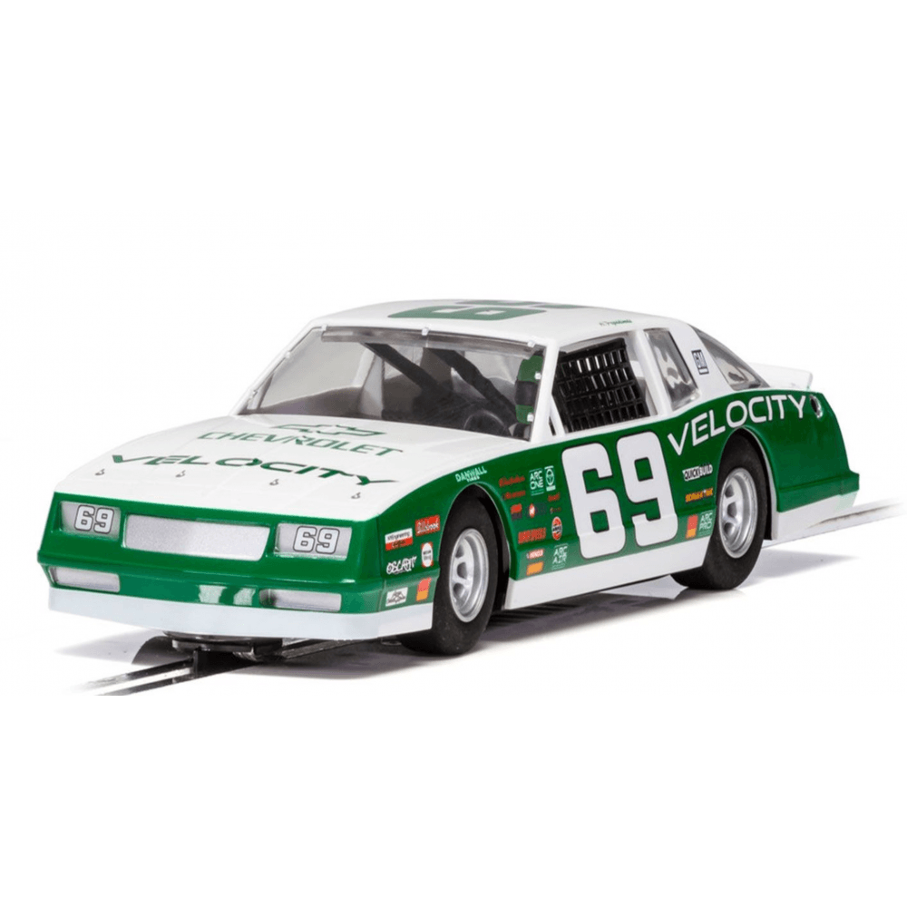 Scalextric Super Resistant Cars - Monte Carlo No.69 - Green - Beanie Games
