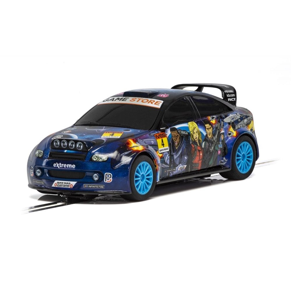 Scalextric Super Resistant Cars - Team Rally Space Comic Book - Beanie Games