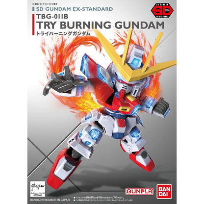 SD GUNDAM EX - STANDARD TRY BURNING GUNDAM - Beanie Games