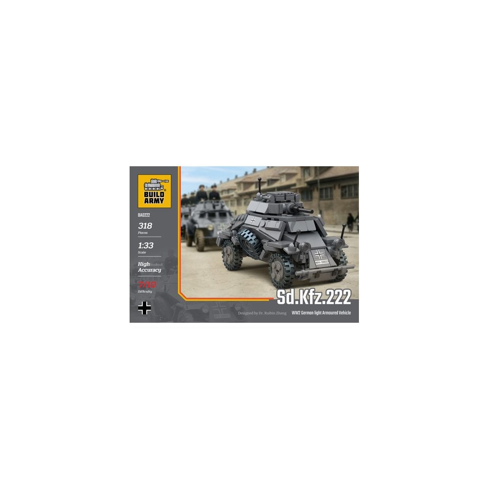 Sd. Kfz. 222 Armoured Vehicle - Beanie Games