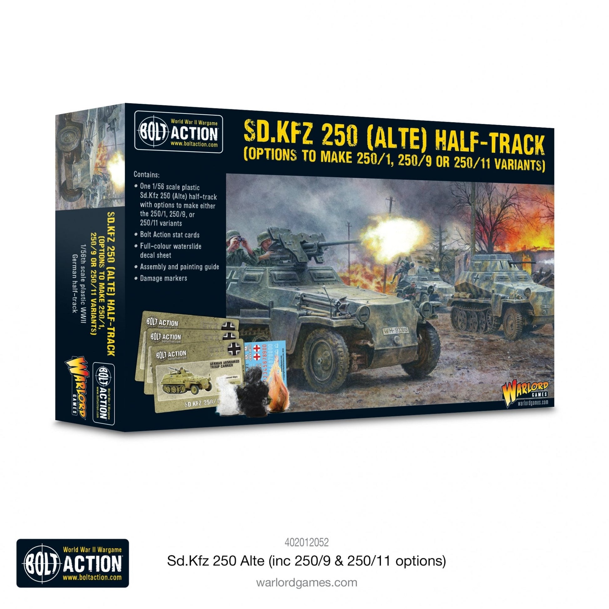 Sd.Kfz 250 (Alte) half - track (250/1, 250/9 & 250/11 variants) - Beanie Games