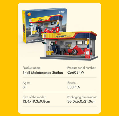 Shell Maintenance Service Station - 330 pcs - Beanie Games
