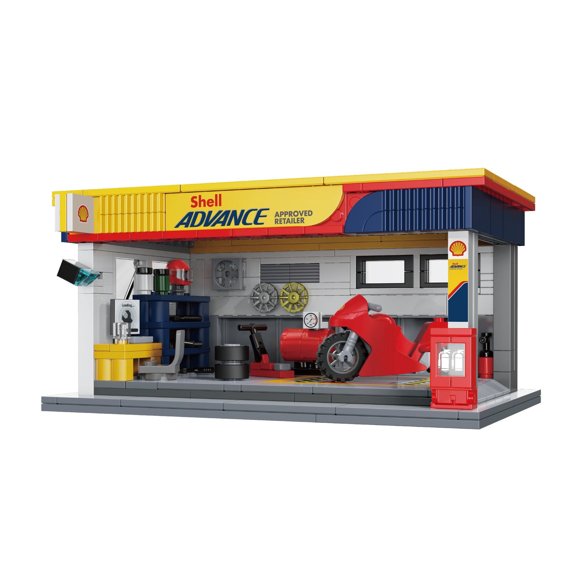 Shell Maintenance Service Station - 330 pcs - Beanie Games