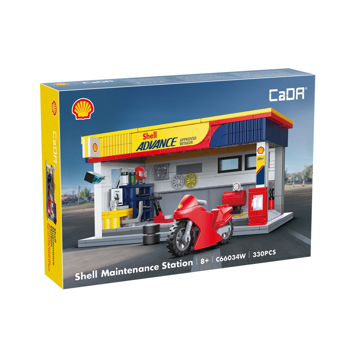 Shell Maintenance Service Station - 330 pcs - Beanie Games