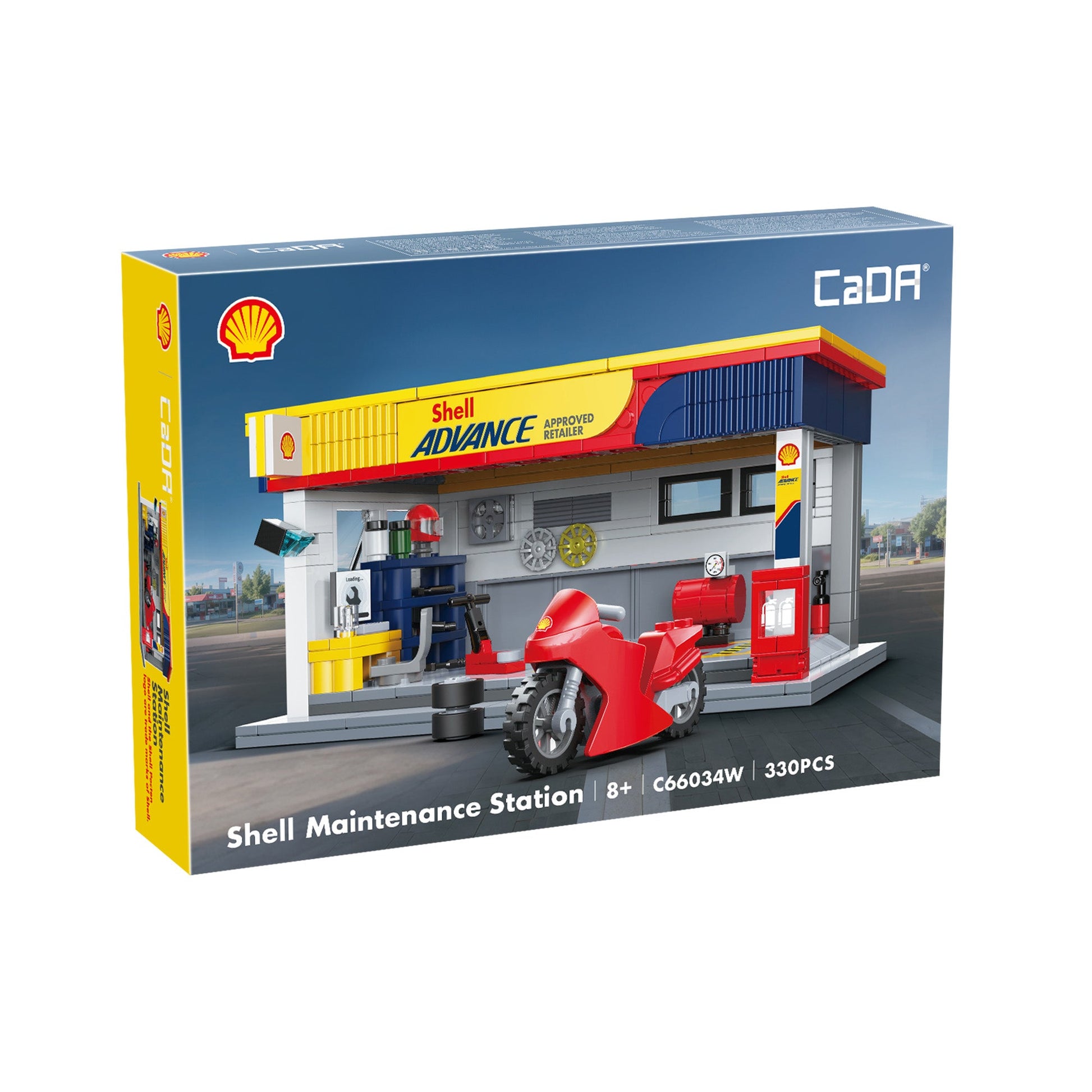 Shell Maintenance Service Station - 330 pcs - Beanie Games