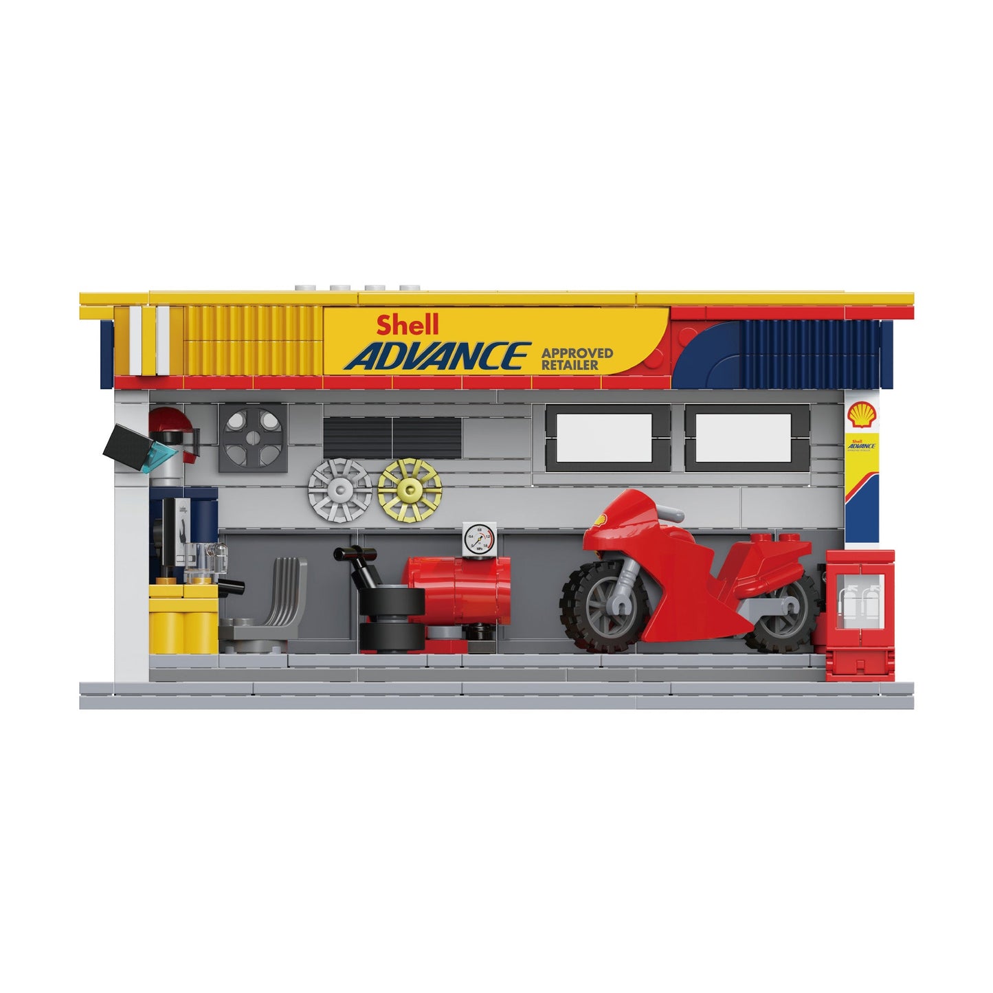 Shell Maintenance Service Station - 330 pcs - Beanie Games