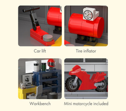 Shell Maintenance Service Station - 330 pcs - Beanie Games