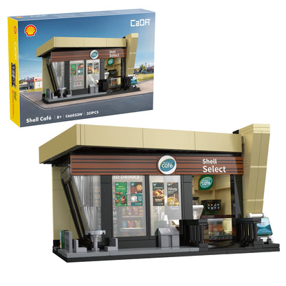 Shell Select Coffee Shop Café - 351 pcs - Beanie Games