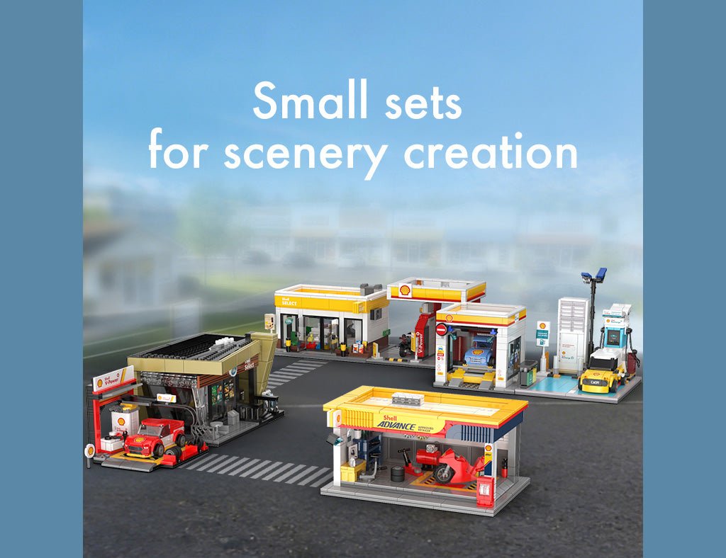 Shell Select Coffee Shop Café - 351 pcs - Beanie Games