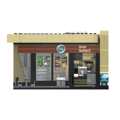 Shell Select Coffee Shop Café - 351 pcs - Beanie Games