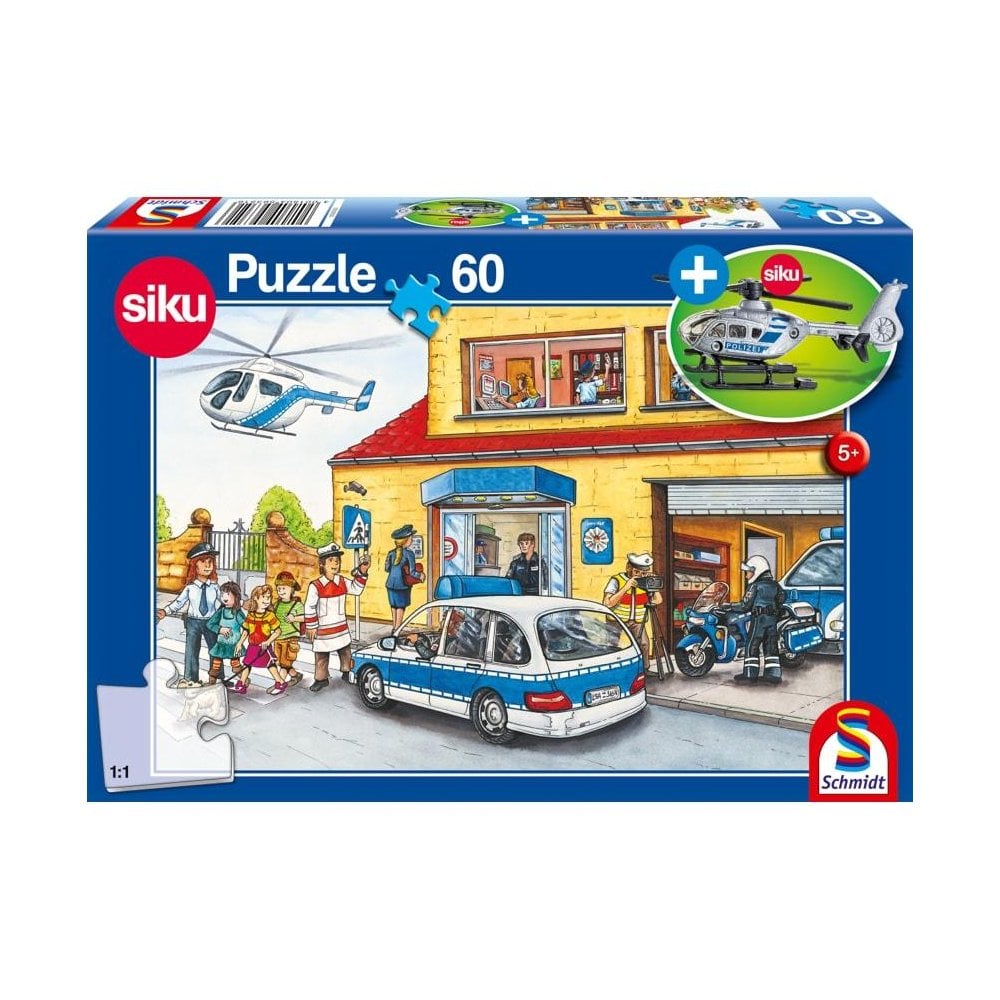 SIKU: Helicopter Puzzle & Play (60 pieces) - Beanie Games