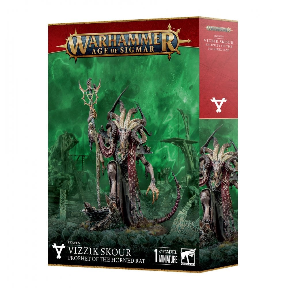 Skaven: Vizzik Skour Prophet Horned Rat - Beanie Games