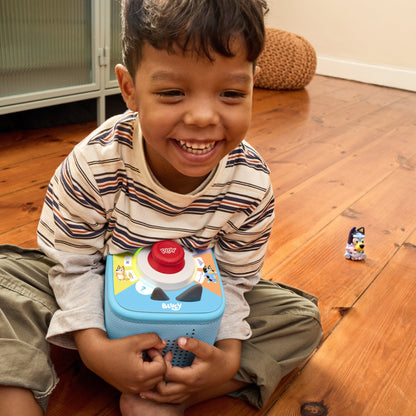 Sky Blue Toniebox 2 Play Set with Bluey Tonie, Tonieplay Game, Tonieplay Controller - Beanie Games