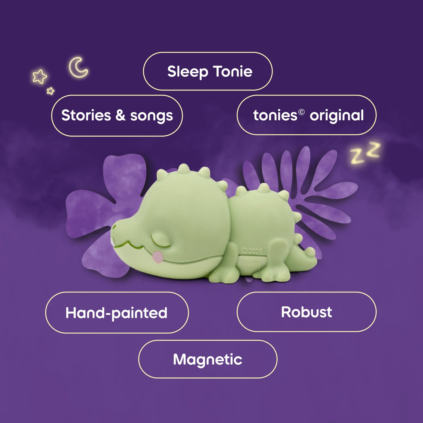 Sleepy Friends: Sleepy Crocodile - Stories from the Jungle (UK) - Beanie Games