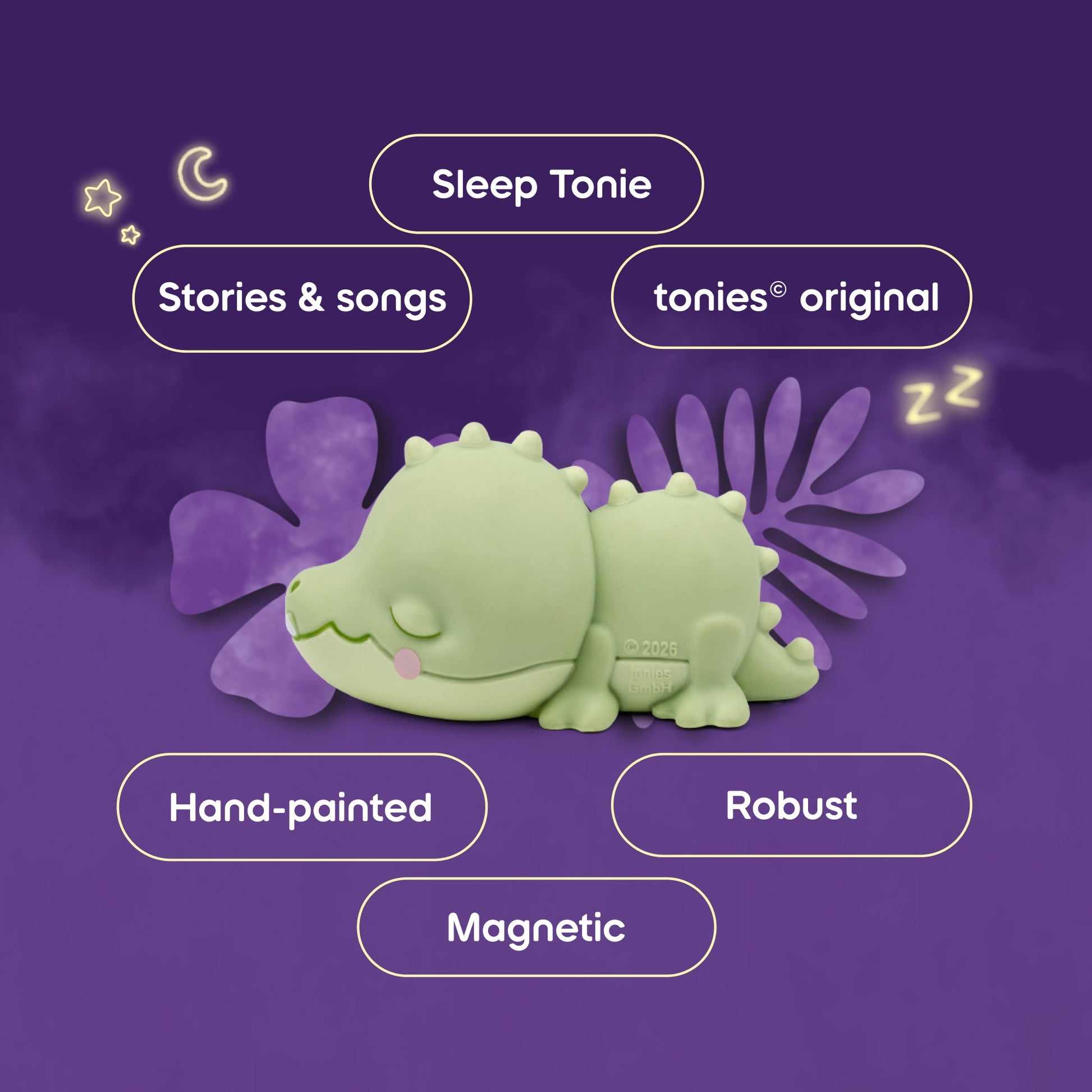 Sleepy Friends: Sleepy Crocodile - Stories from the Jungle (UK) - Beanie Games