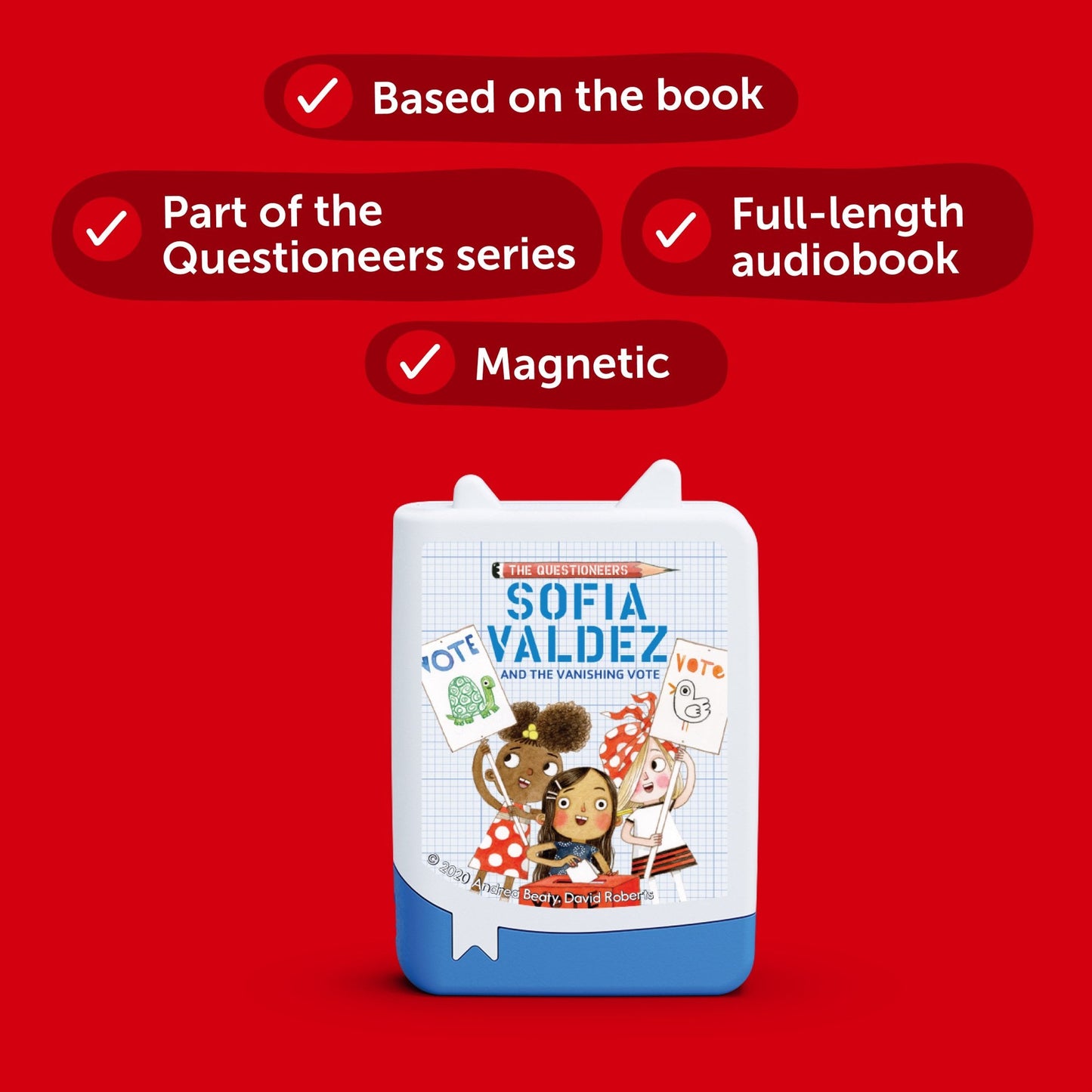 Sofia Valdez and The Vanishing Vote (Book Pocket Tonies) - Beanie Games