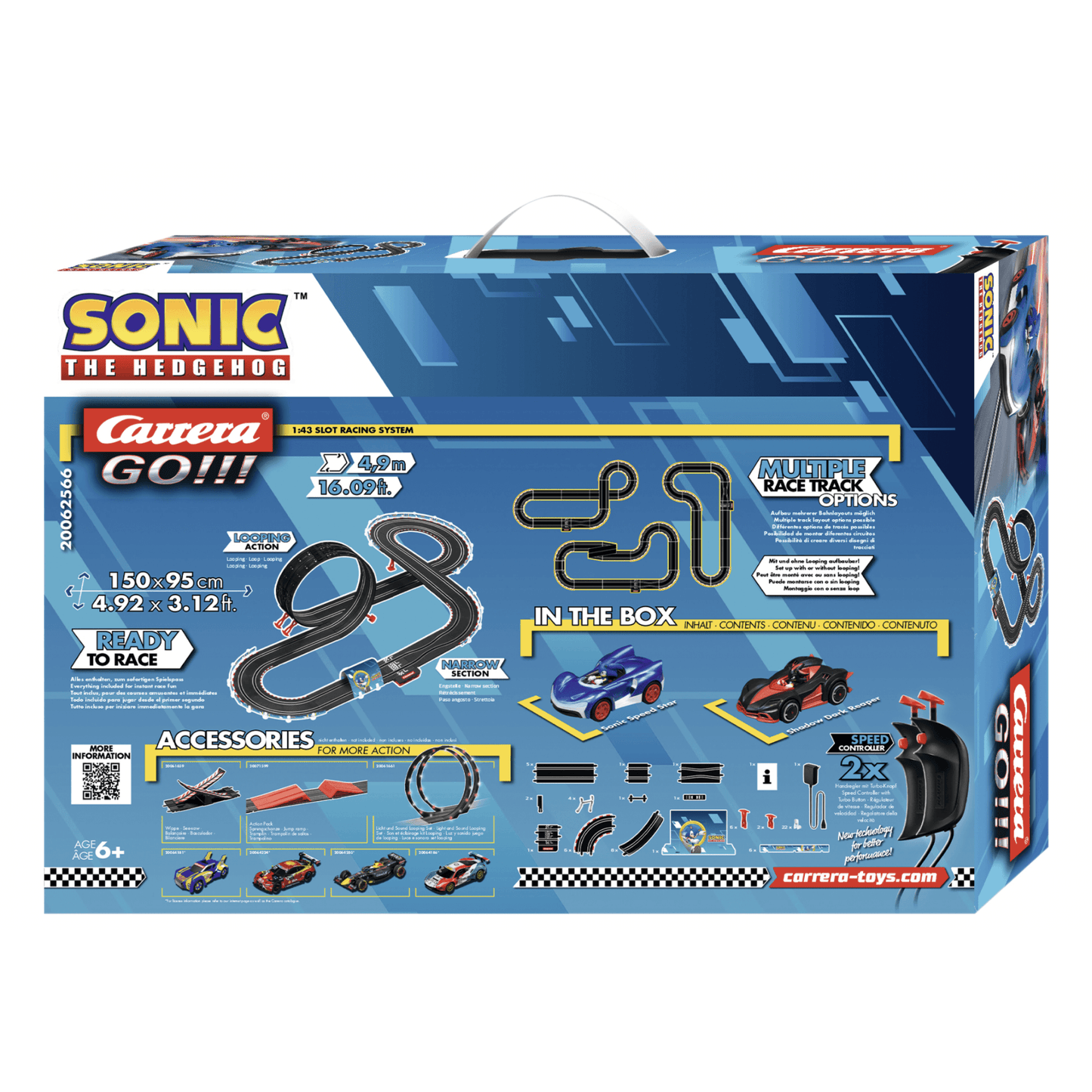 Sonic The Hedgehog Go!!! (Mains Operated) - Beanie Games