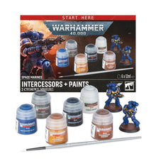 Space Marine Intercessors + Paints Eng (2026) - Beanie Games