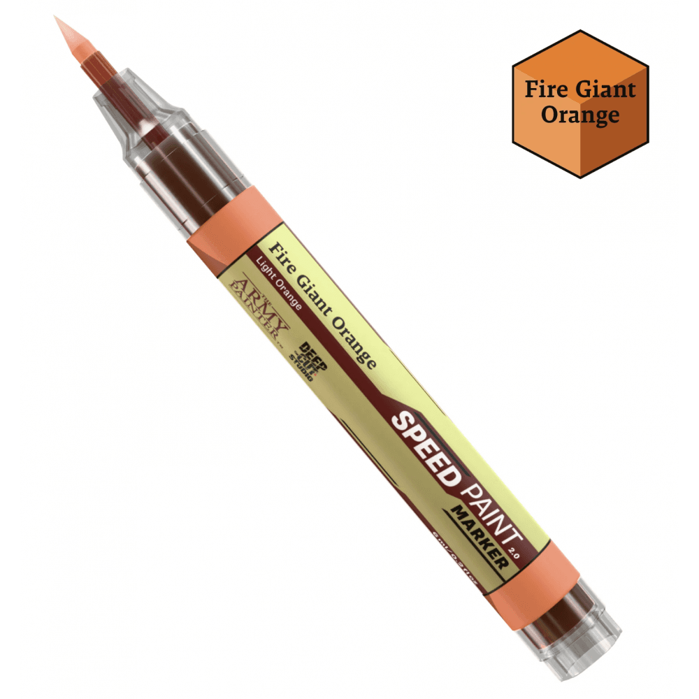 Speed Paint Marker - Fire Giant Orange - Beanie Games