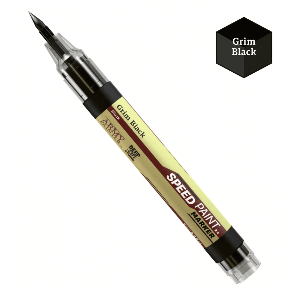 Speed Paint Marker - Grim Black - Beanie Games