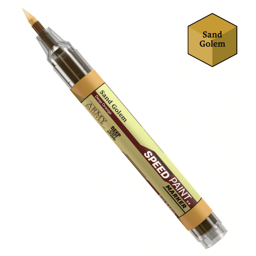 Speed Paint Marker - Sand Golem - Beanie Games