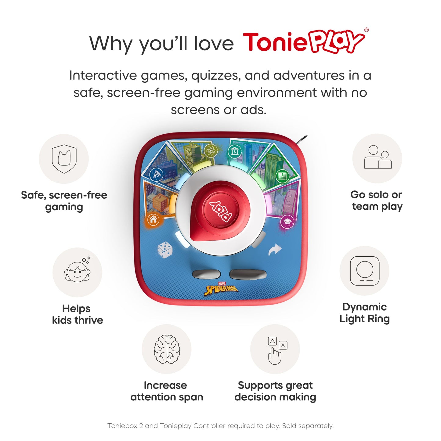 SpiderMan Neighbourhood Hero (Tonieplay) - Beanie Games