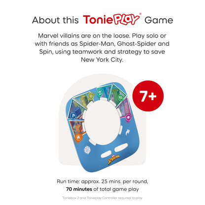 SpiderMan Neighbourhood Hero (Tonieplay) - Beanie Games