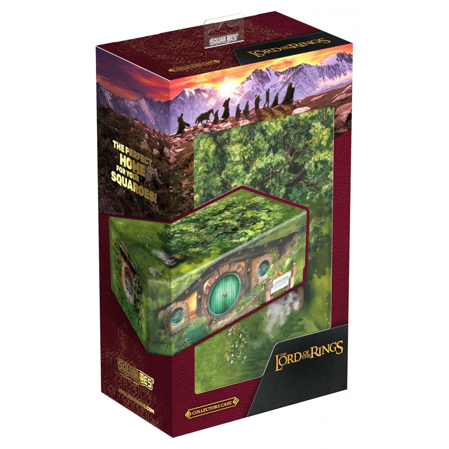 Squaroes Collectors Case The Lord of the Rings - Hobbiton. - Beanie Games