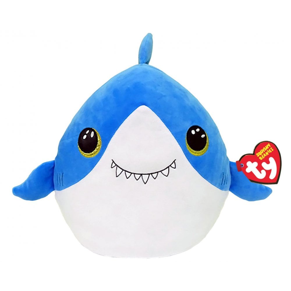 Squish A Boo Finsley Shark (Large) - Beanie Games