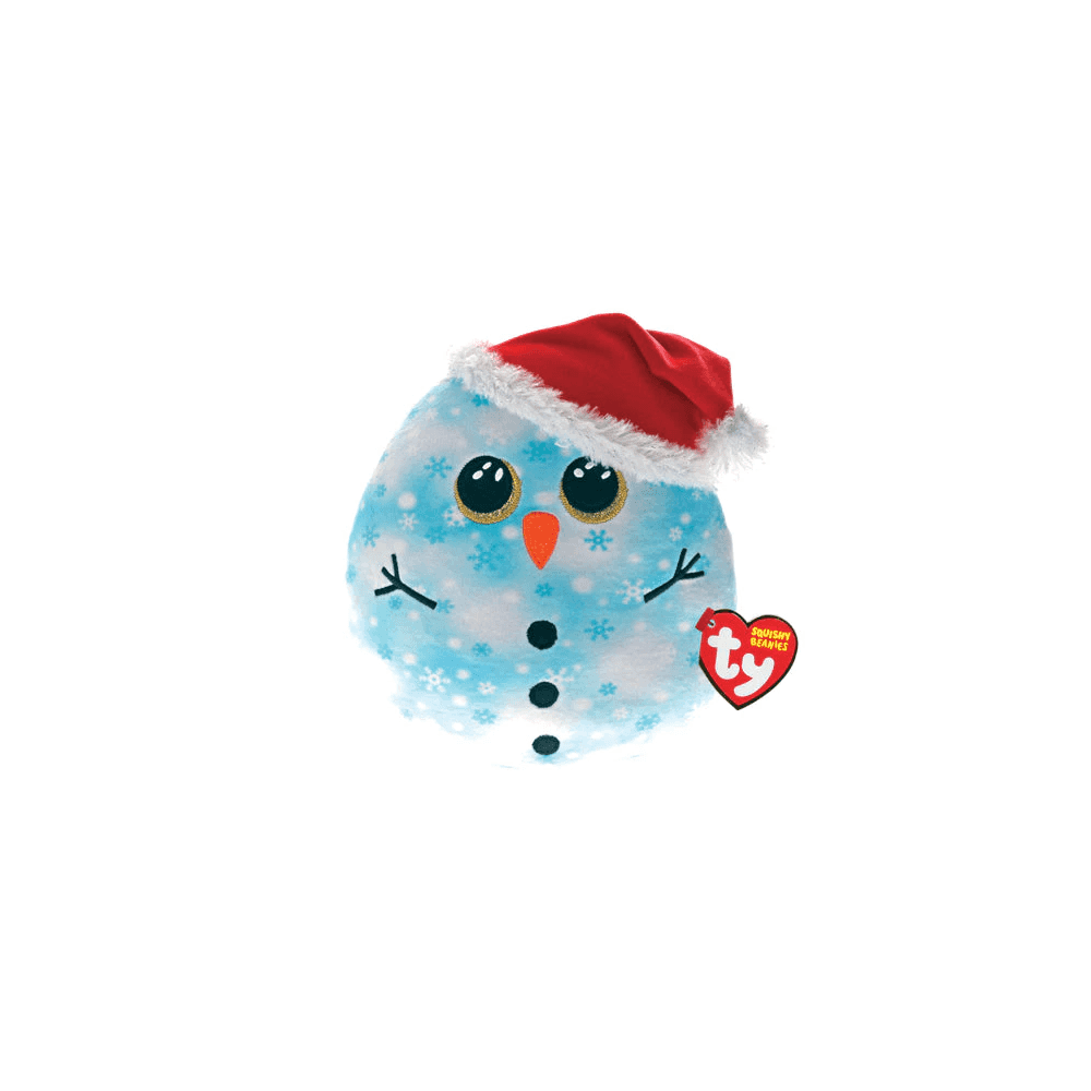 Squish a boo: Fleck Snowman (Large) - Beanie Games