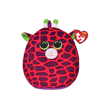 Squish A Boo: Gilbert Giraffe Medium (Pink) - Beanie Games