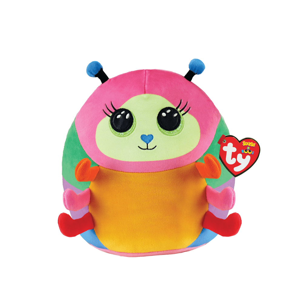 Squish A Boo: Nessa Caterpillar (Large) - Beanie Games