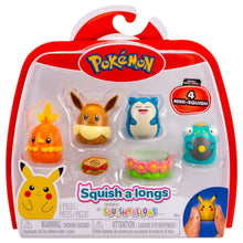 Squishalongs - Pokemon 4 Pack (Style 1) W1 - Beanie Games