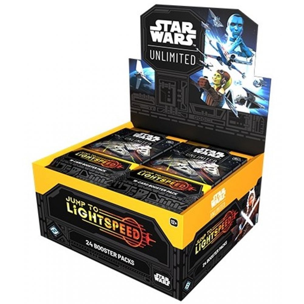 Star Wars: Unlimited Jump to Lightspeed Set 4 Booster Box - Beanie Games
